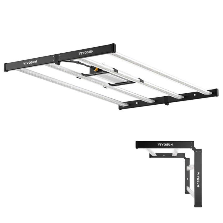 VSFL4300 Full Spectrum LED Grow Light Bar 430W Foldable Design