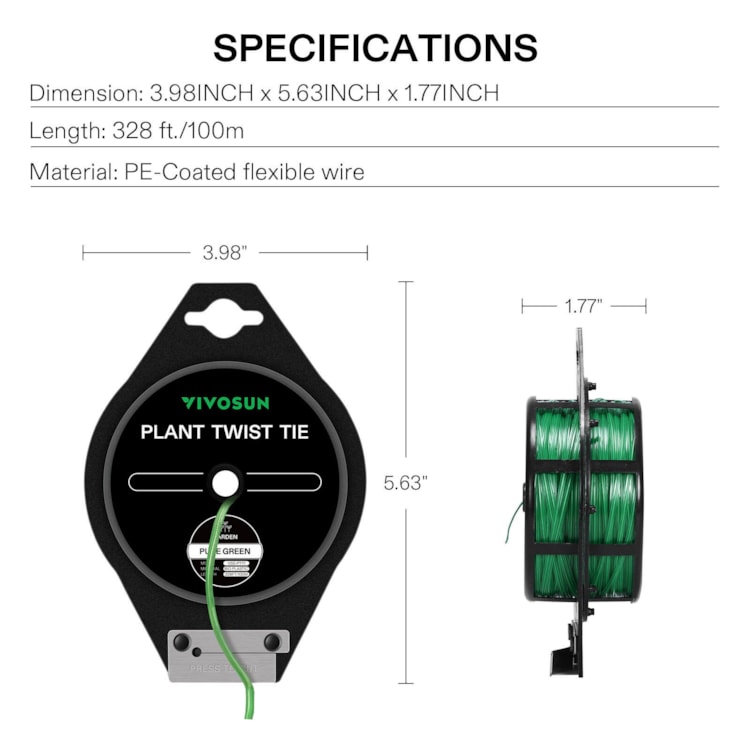 164' Garden Wire on Dispenser