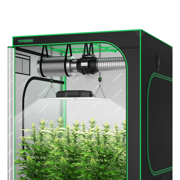  Hydro Plus 2 in 1 Indoor Grow Tent Kit 60''x48''x80