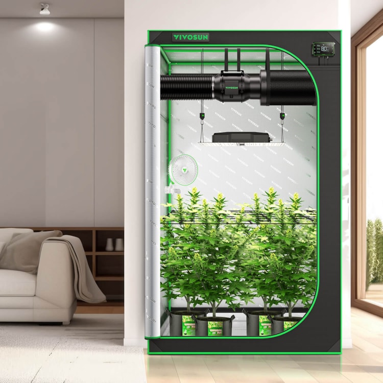 Indoor Grow Tent Kit - 2x4 Complete Grow Tent