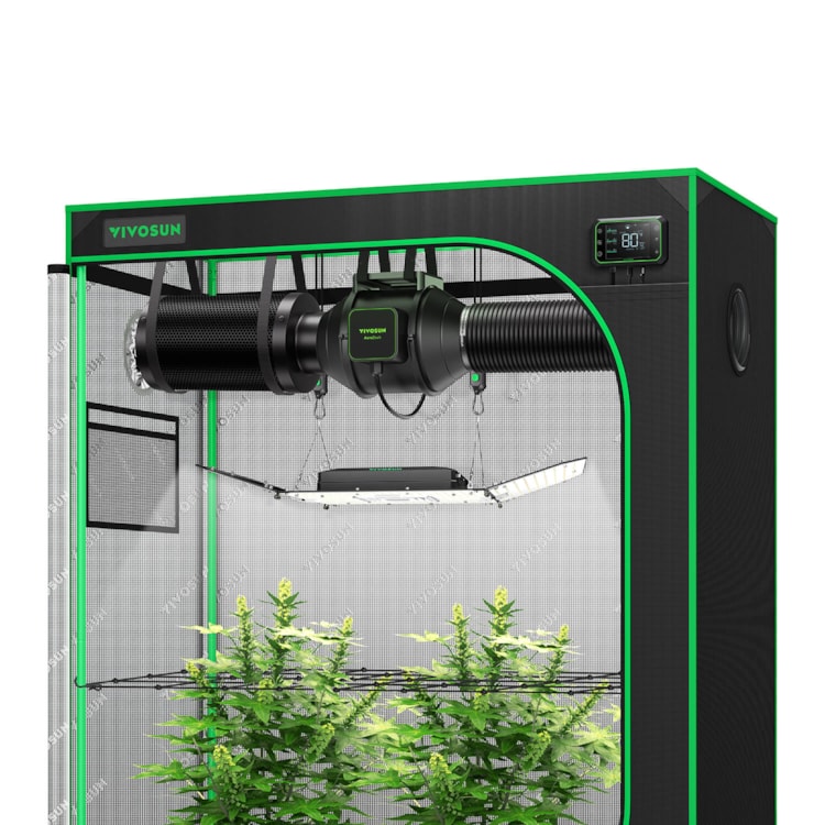  Hydro Plus 2 in 1 Indoor Grow Tent Kit 60''x48''x80