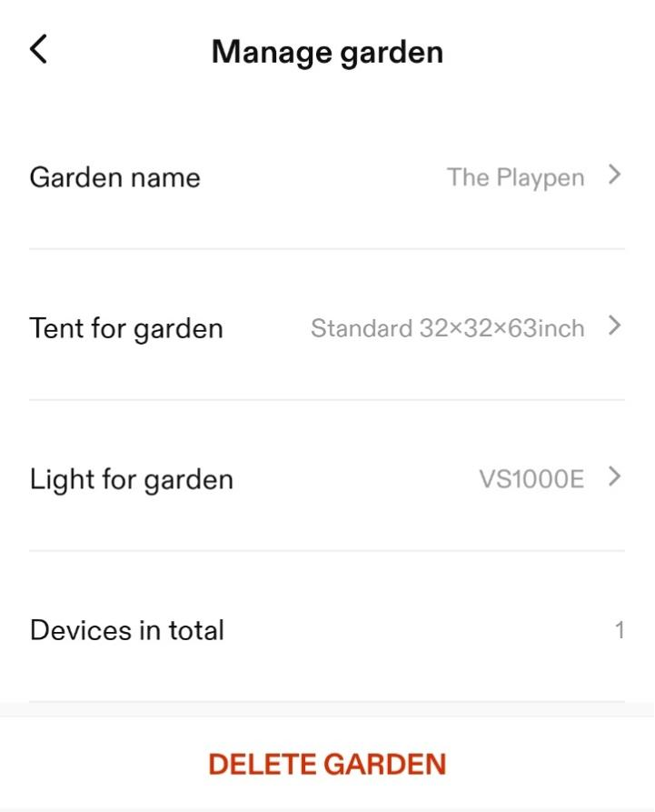 Garden Management System