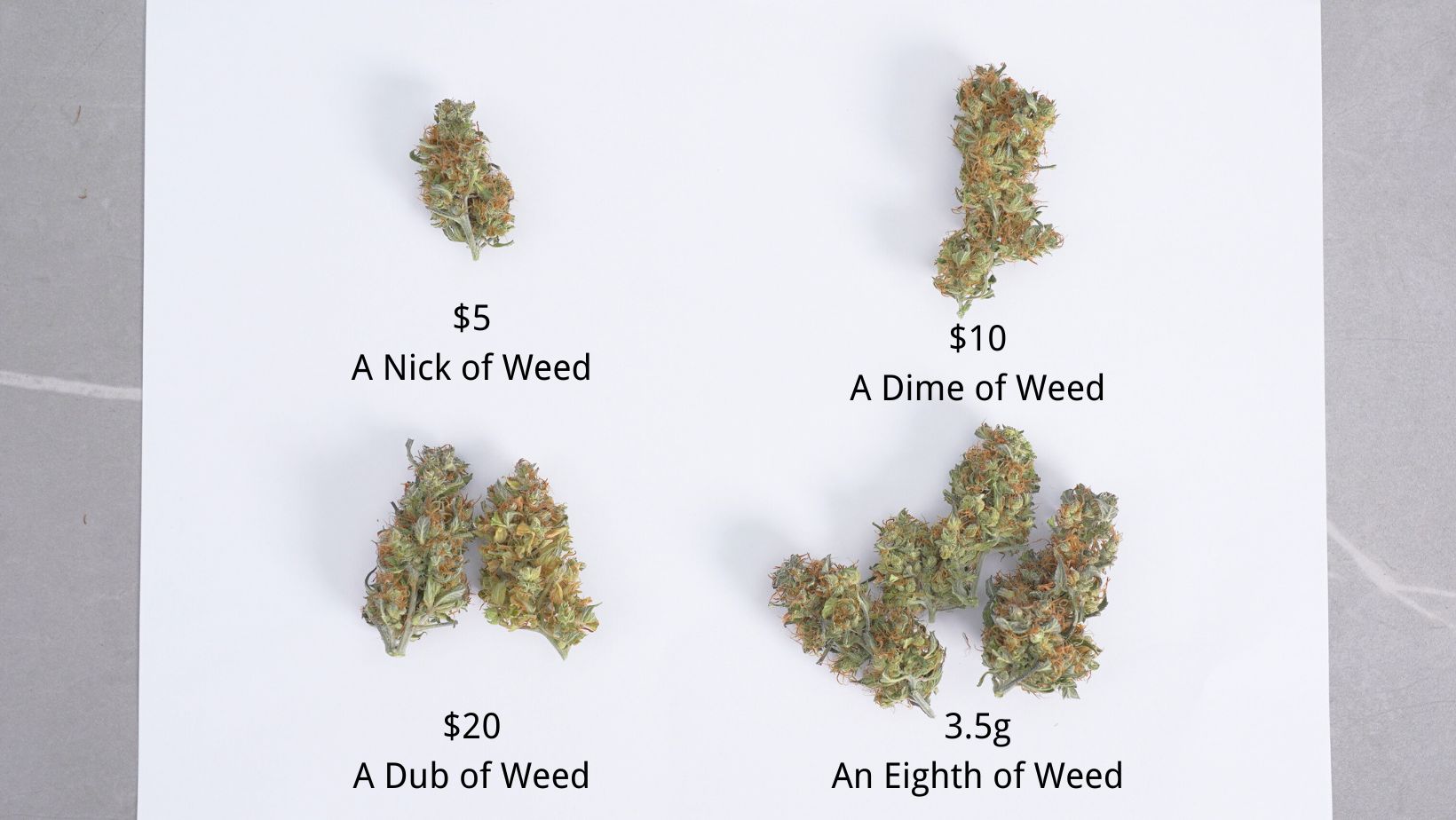 weed measurements